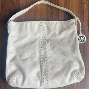 Micheal Kors studded Astor Leather shoulder bag